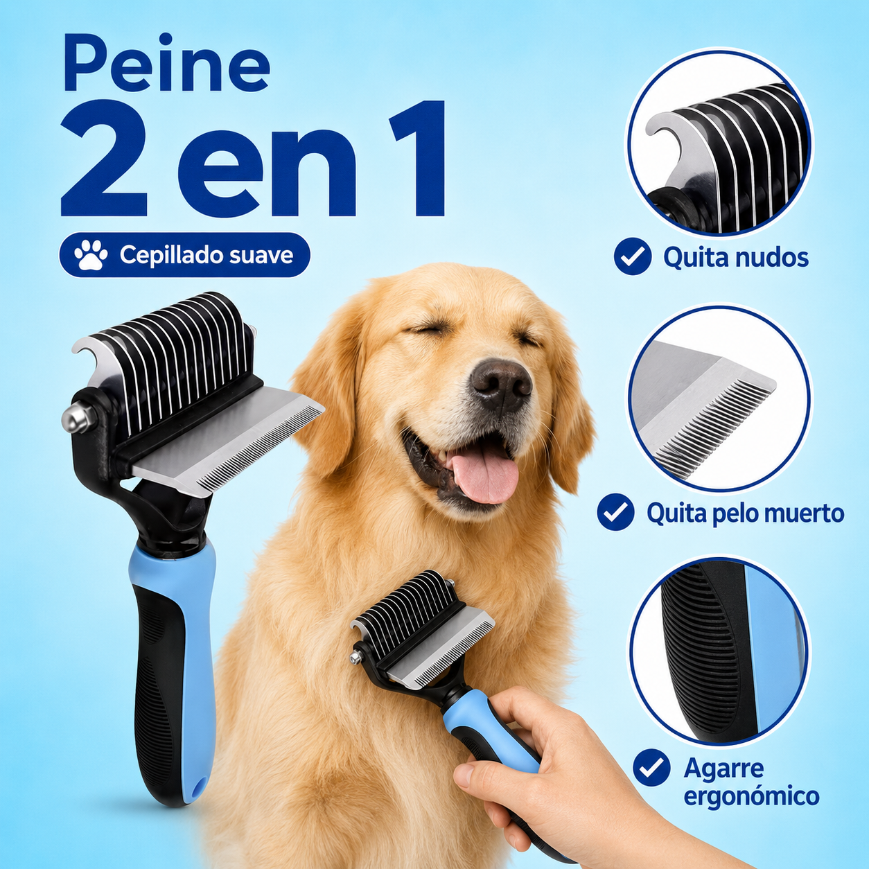 Vimuno ProBrush 2 en 1