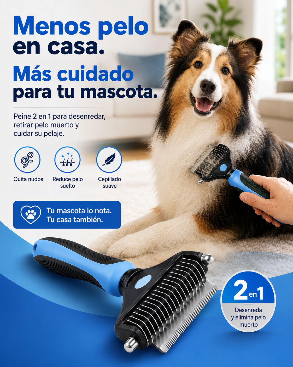Vimuno ProBrush 2 en 1